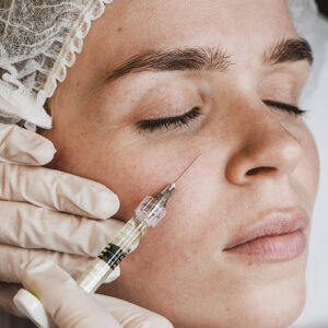 tratamientos esteticos en una mujer