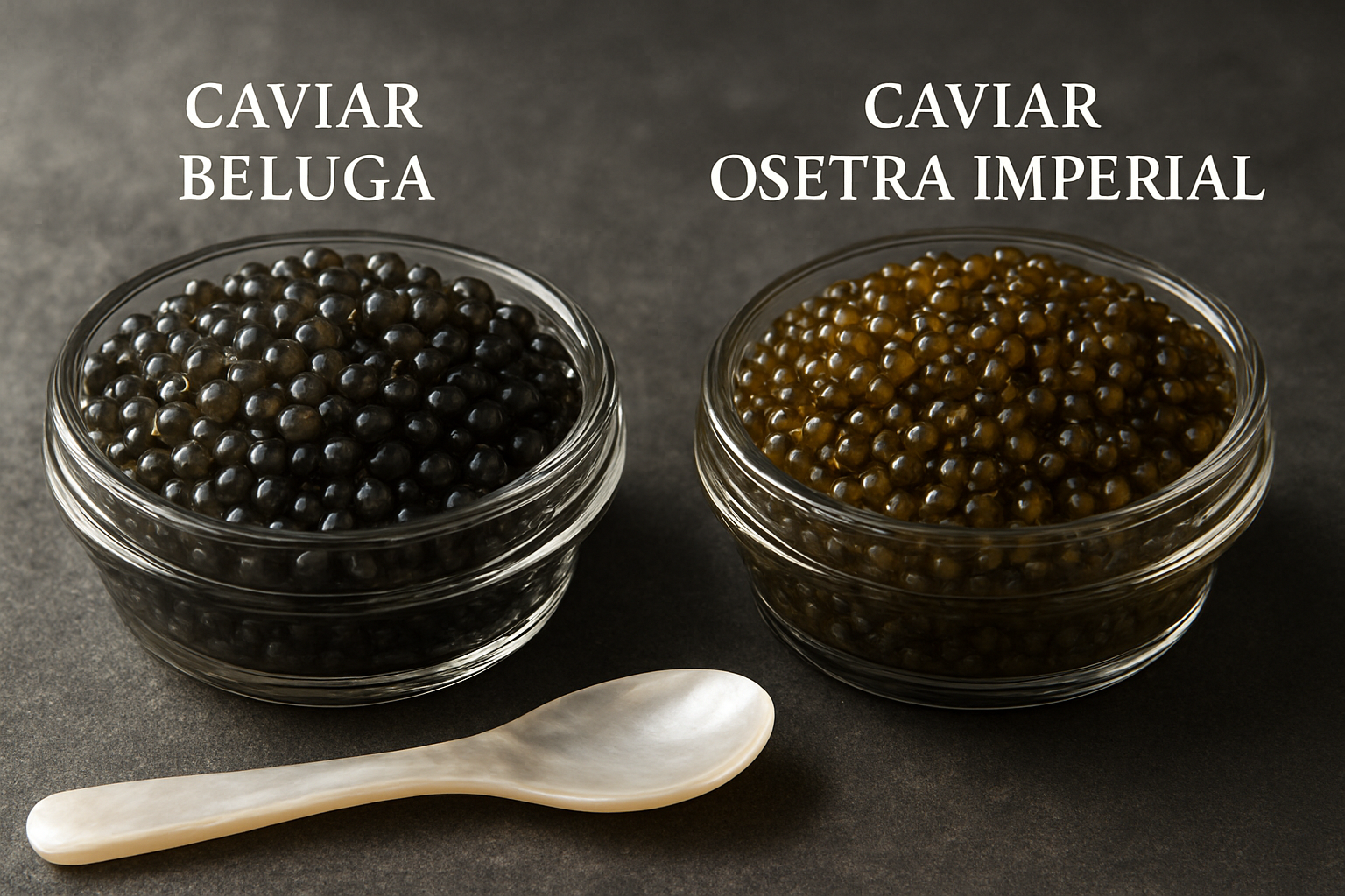Descubre las características técnicas del caviar de alta gama, incluyendo el caviar beluga y el osetra imperial.